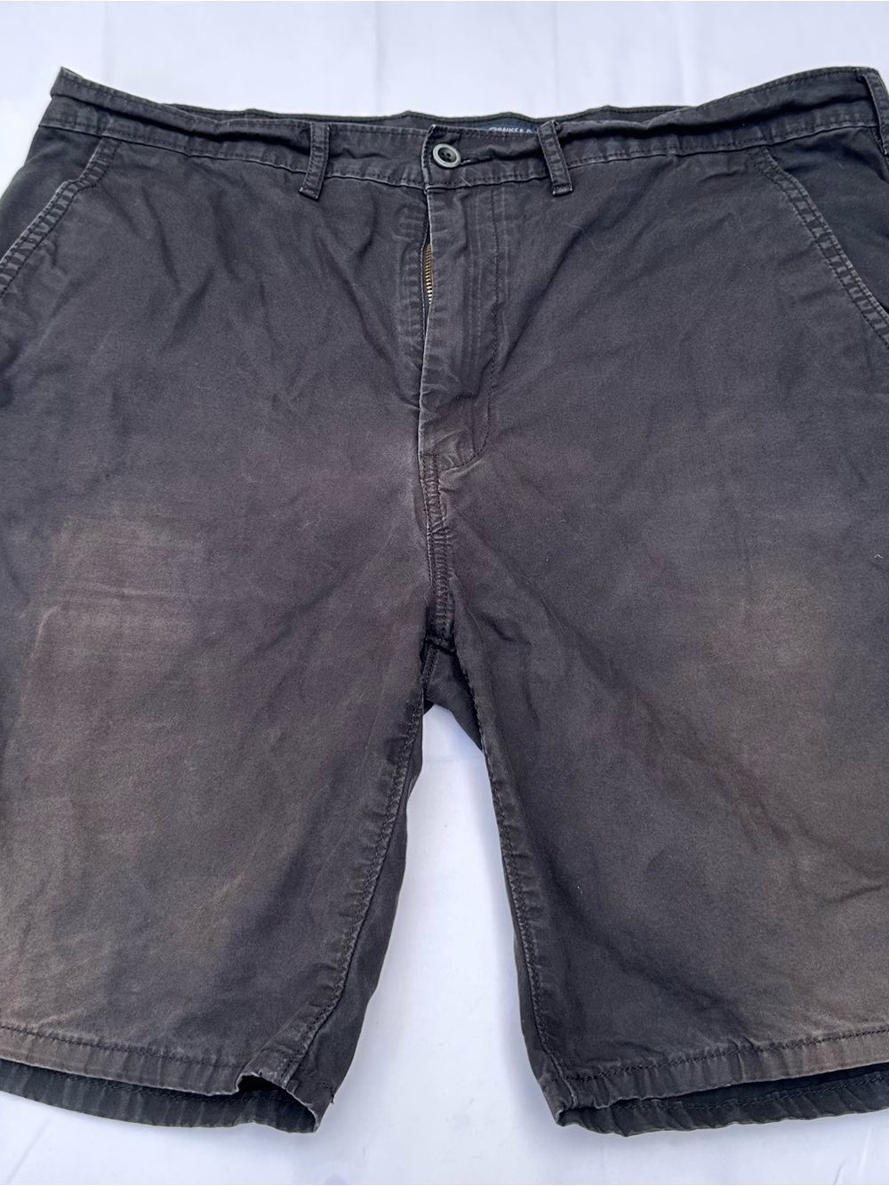 Levi's Black Flat Front Men's Shorts Size 38